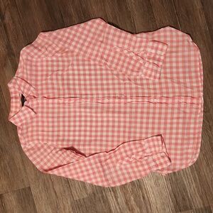 J. Crew 'Boy' Button-Up Plaid Top - Size 2